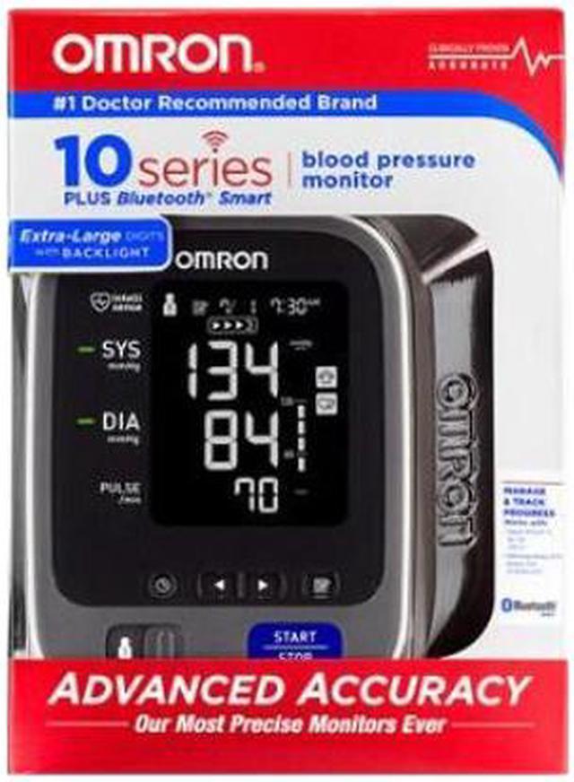 Alt view image 3 of 3 - Omron BP786 10 Series Advanced Accuracy Upper Arm Blood Pressure Monitor with Cuff that fits Standard and Large Arms & Bluetooth Connectivity