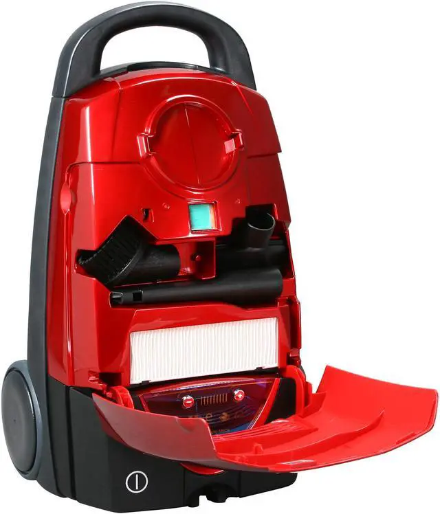 Alt view image 6 of 12 - BISSELL 6900 DigiPro Canister Vacuum Cleaner Red