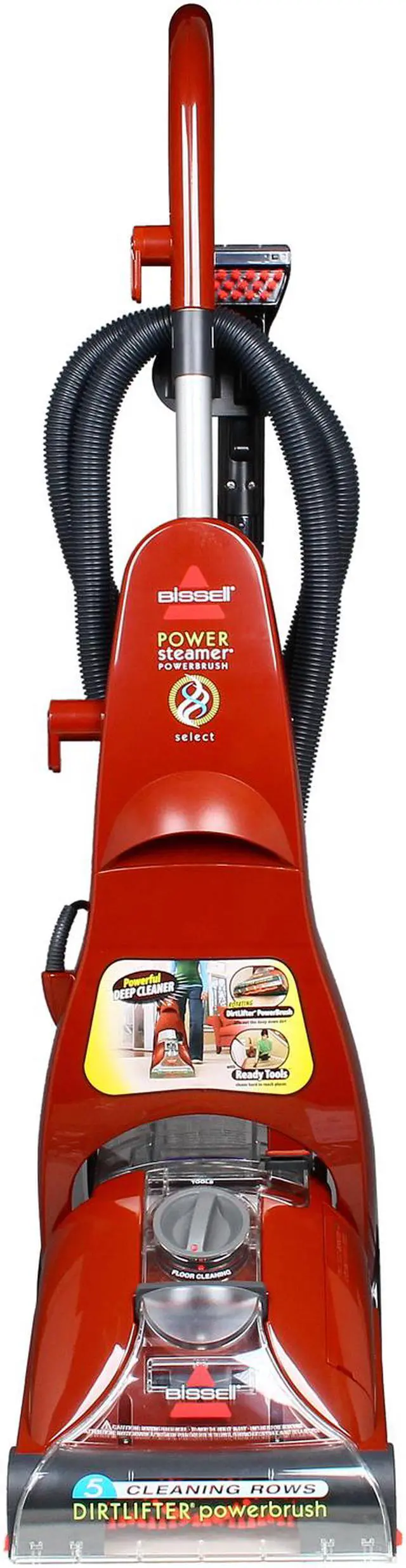 Alt view image 2 of 7 - BISSELL 1623 PowerSteamer PowerBrush Select Deep Cleaning System