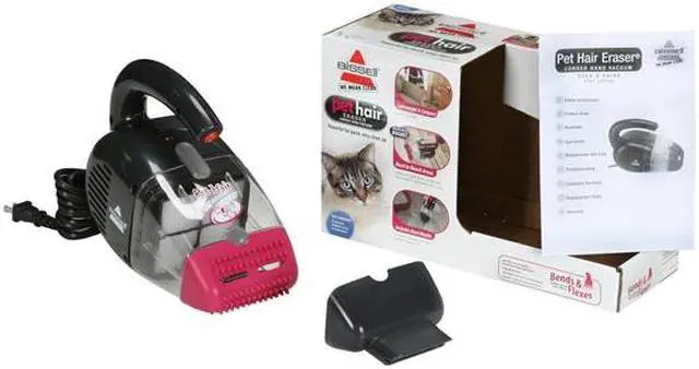 Alt view image 5 of 5 - BISSELL 33A1 Pet Hair Eraser Corded Hand Vacuum Black Pearl