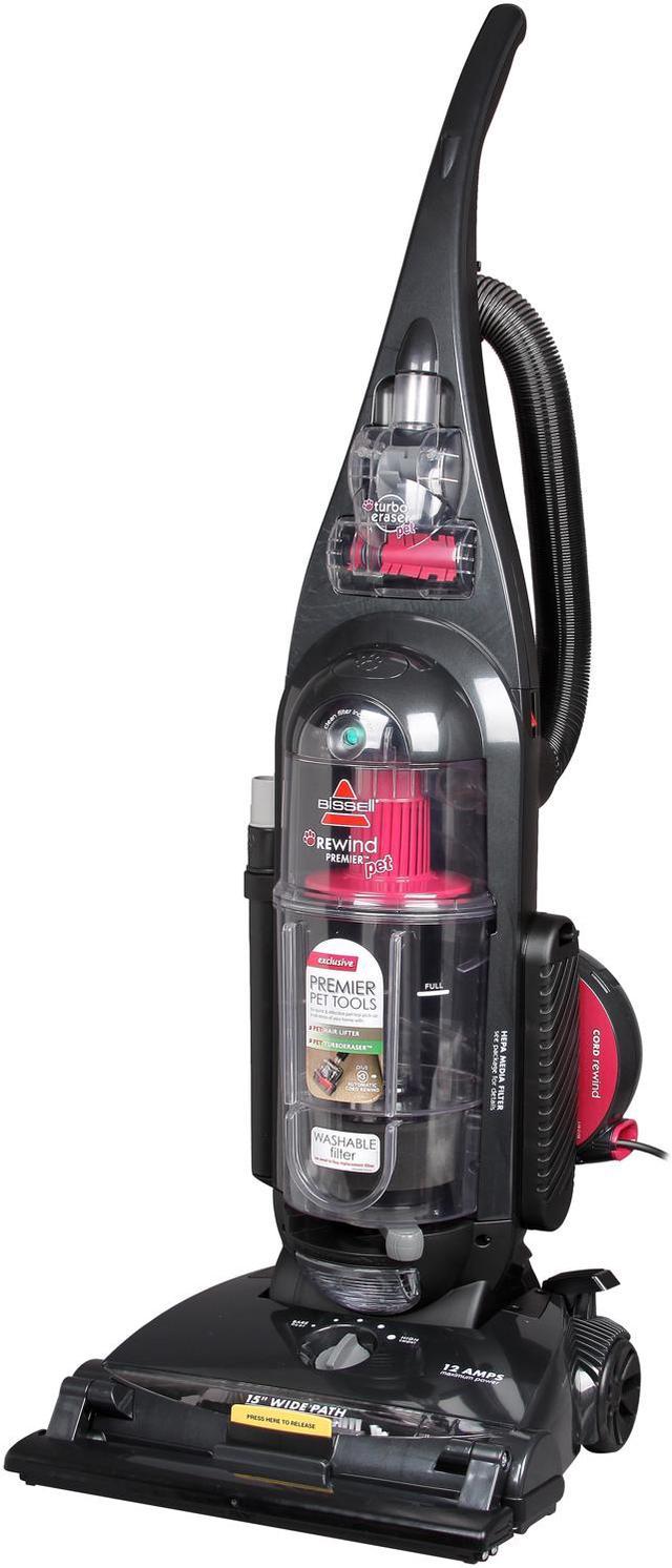 BLACK+DECKER Corded Bagless Pet Upright Vacuum with HEPA Filter in the  Upright Vacuums department at