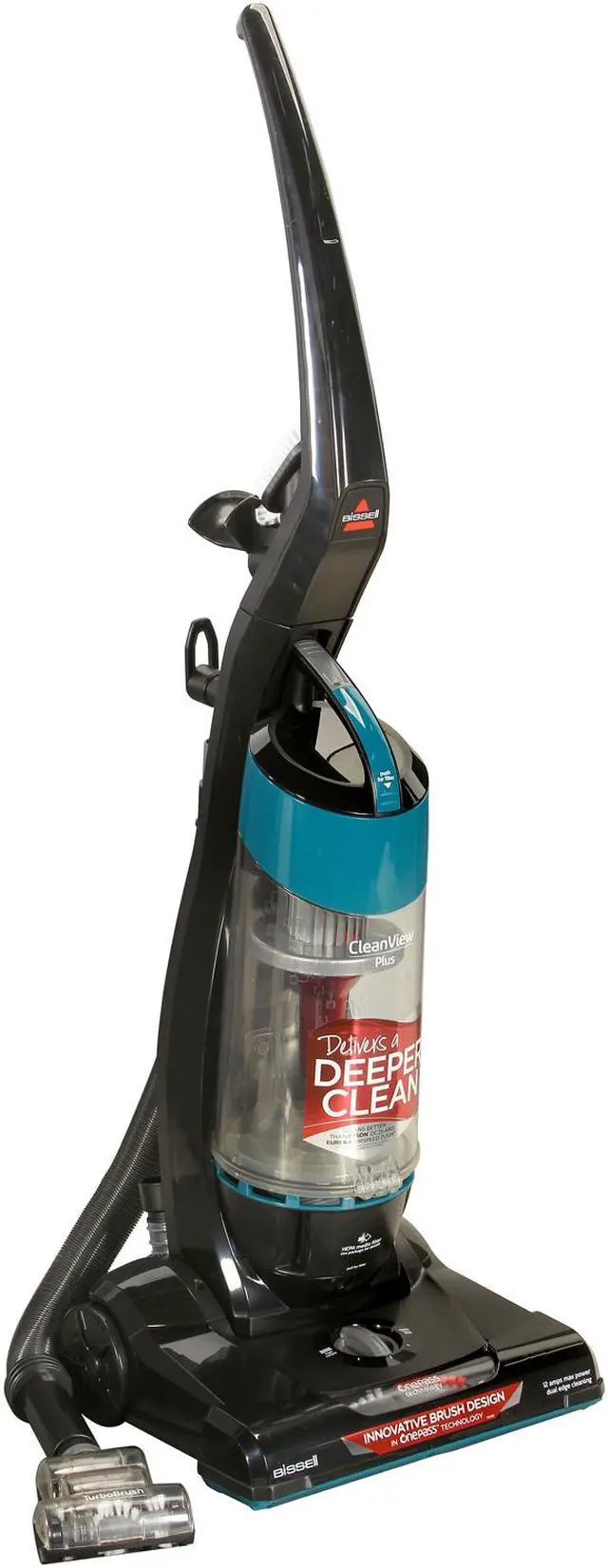 Alt view image 7 of 9 - BISSELL 3918 CleanView Plus Vacuum with OnePass Technology Black and Alexandria