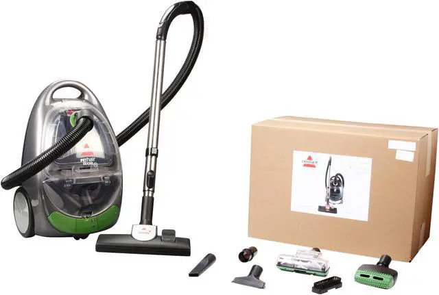 Alt view image 7 of 7 - Bissell Pet Hair Eraser Cyclonic Canister Vacuum 66T