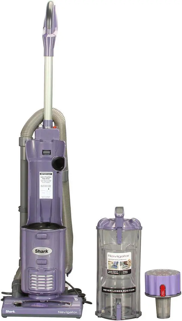 Alt view image 2 of 8 - Shark Navigator Upright Bagless Vacuum Cleaner, Purple NV22L