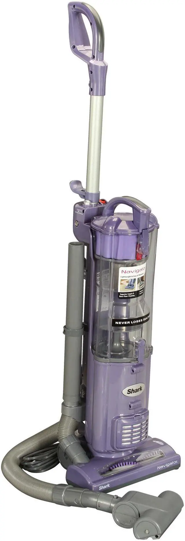 Alt view image 6 of 8 - Shark Navigator Upright Bagless Vacuum Cleaner, Purple NV22L