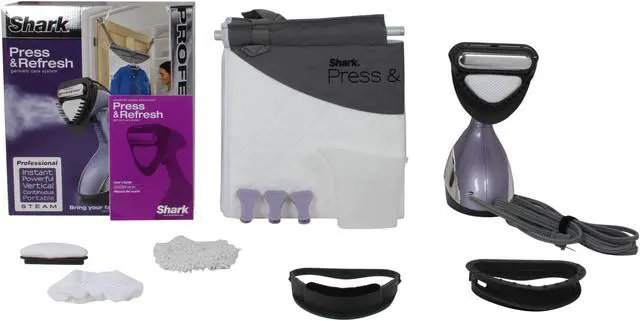 Alt view image 5 of 5 - Shark GS500 Press & Refresh Garment Steamer Silver