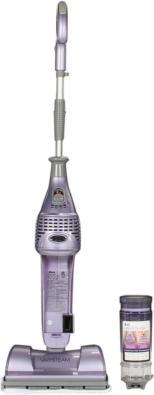 Alt view image 4 of 8 - Shark MV2010 Vac-Then-Steam 2-in-1 Vacuum and Steam Mop Purple