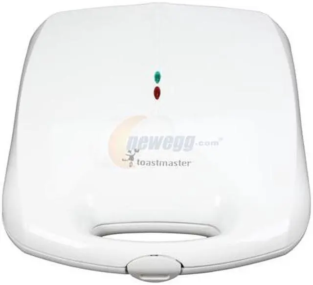 Alt view image 3 of 6 - Toastmaster 4-Section Non-Stick Belgian Waffle Maker