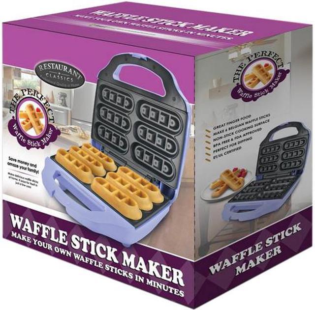 Smart Planet WSM1 Silver Waffle Stick Maker 