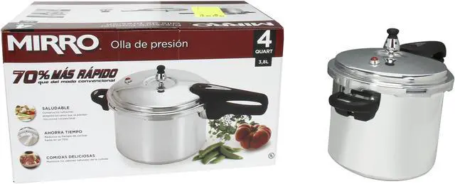 Alt view image 6 of 6 - Mirro 92140A 4 Qt. Pressure Cooker