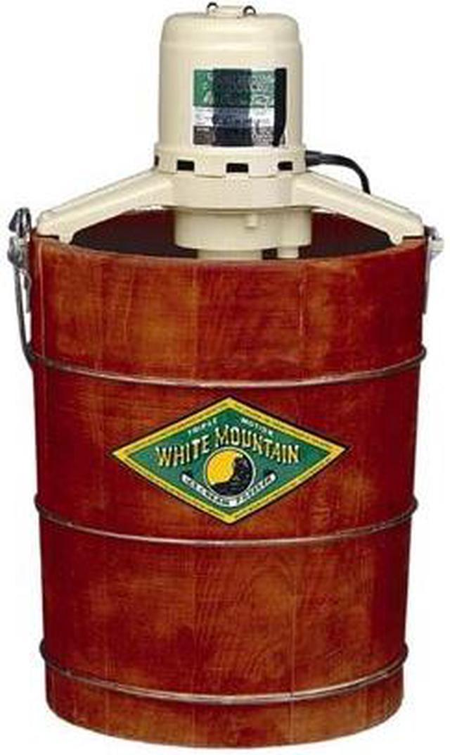 white mountain ice cream freezer 6 qt