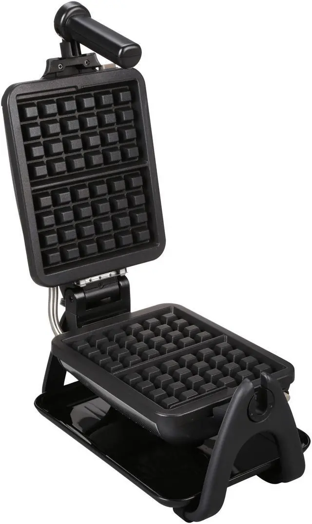 Alt view image 6 of 9 - Emeril by T-fal WM752851 Black WAFFLE & PANINI MAKER