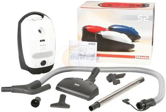Alt view image 7 of 7 - Miele S2120 Delphi Compact Canister Vacuum Cleaner Lotus White