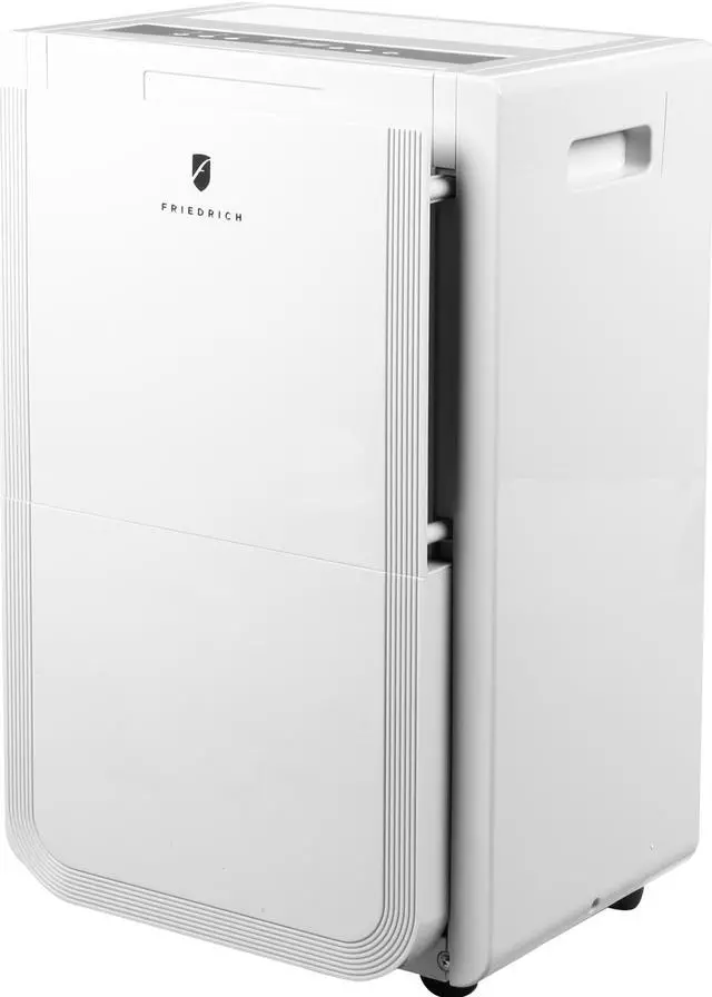 Main image of Friedrich D50BP 50 Pint Dehumidifier with BUILT-IN DRAIN PUMP, front bucket and continuous drain