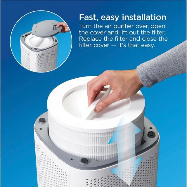 Alt view image 7 of 12 - Clorox 320 Large Room Air Purifier