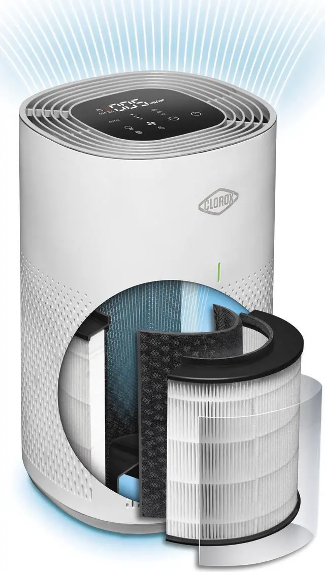 Alt view image 3 of 6 - Clorox 12030 225 Medium Roon True HEPA Air Purifier Replacement Filter