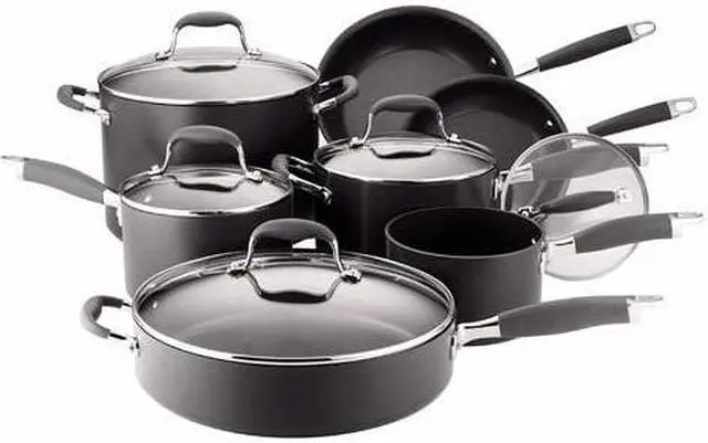 Main image of Anolon Advanced Nonstick Hard-Anodized Aluminum 12-Piece Cookware Set #81959