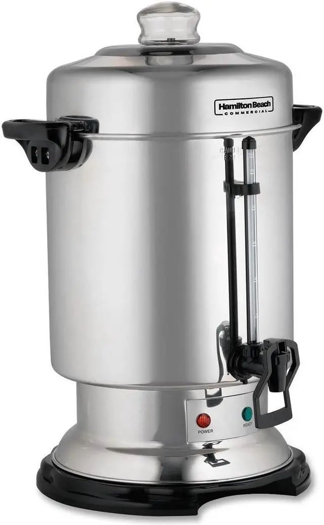 Main image of Hamilton Beach D50065 Stainless Steel 60 Cup Commercial Coffee Urn