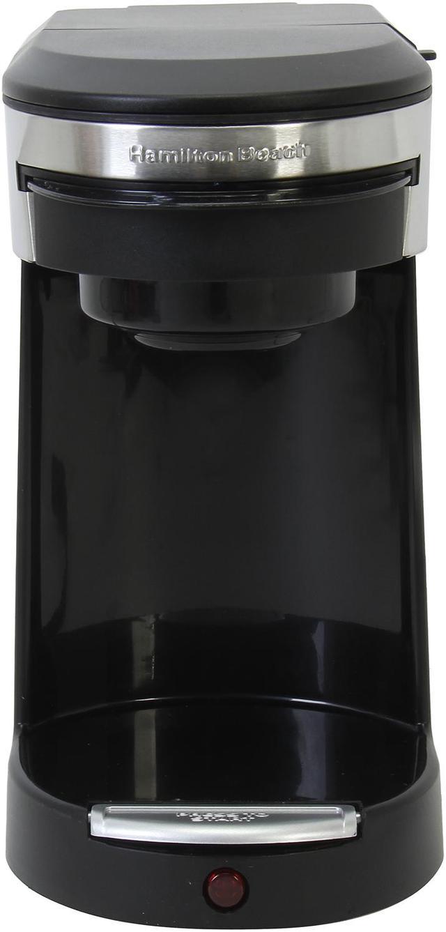 1-Cup Coffee Maker for Coffee Pods, Black - 49970