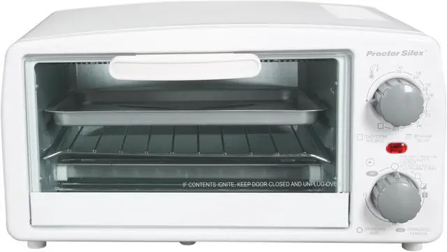 Alt view image 2 of 6 - Proctor Silex 31116PS White Toaster Oven Broiler