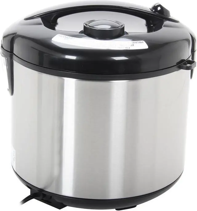 Alt view image 4 of 6 - Hamilton Beach 37536 Black/Stainless Steel Digital Simplicity Deluxe Rice Cooker/Steamer