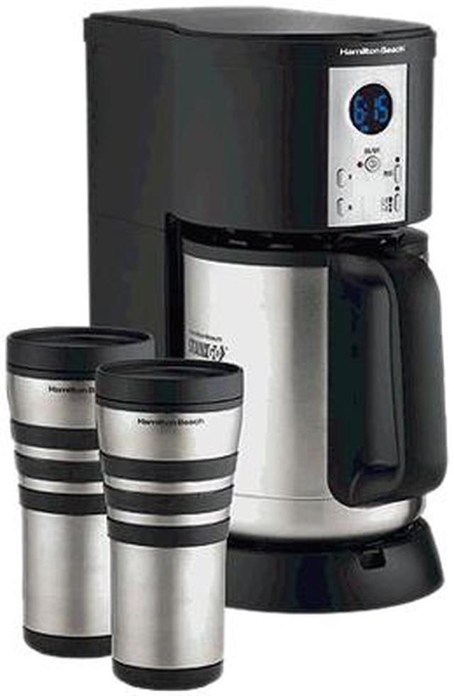 Hamilton Beach Stay or Go Thermal Stainless Steel Coffee Carafe