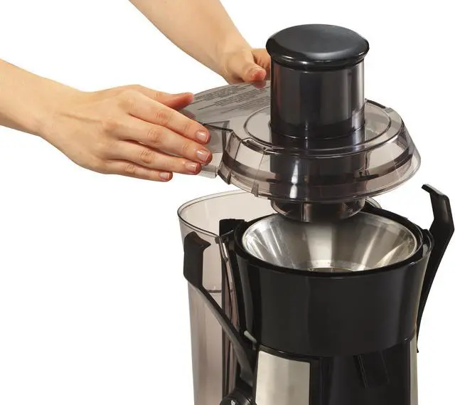 Alt view image 5 of 8 - Hamilton Beach 67601 Big Mouth Juice Extractor - Black
