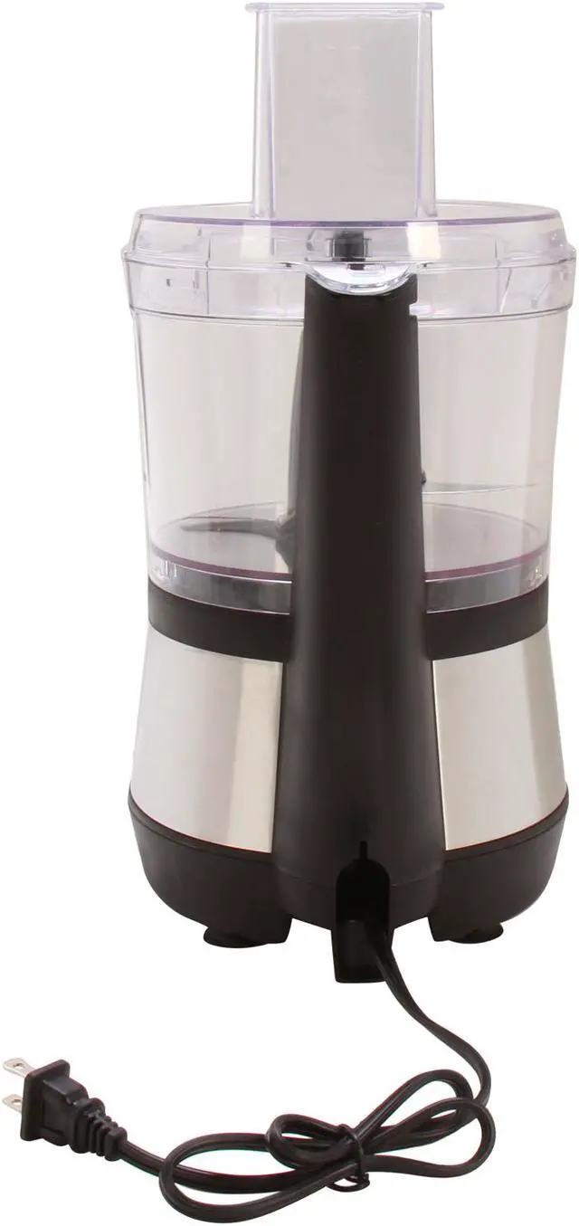 Alt view image 4 of 7 - Hamilton Beach 70760 10-Cup Food Processor with Compact Storage, Black & Stainless