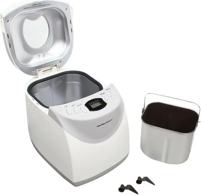 Alt view image 7 of 8 - Hamilton Beach 29881 HomeBaker 2 Lb. Bread Machine with Gluten-Free Setting