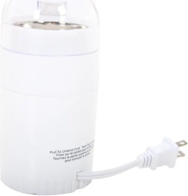 Alt view image 4 of 5 - Proctor Silex E160BY White Fresh Grind Coffee Grinder