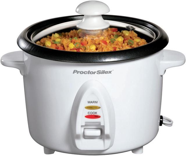 Proctor Silex White 8 Cup Rice Cooker