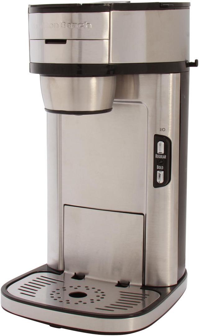 Hamilton Beach 49981 Stainless steel The Scoop Single-Cup Coffee Maker 