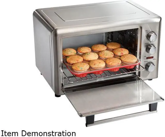 Alt view image 4 of 12 - Hamilton Beach 31103 Countertop Oven with Convection & Rotisserie