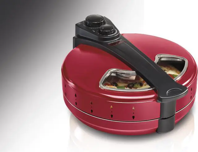 Main image of Hamilton Beach 31700 Pizza Maker, Red