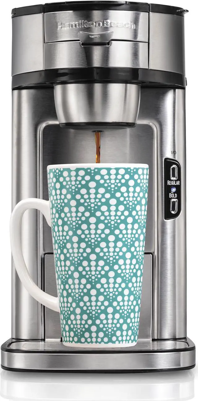 Alt view image 4 of 7 - Hamilton Beach The Scoop Single-Serve Coffee Maker 49981R