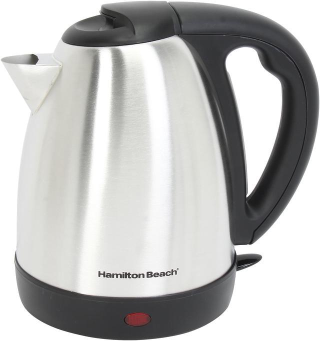 Hamilton Beach Stainless Steel Electric Tea Kettle 1.2 Liter 40899