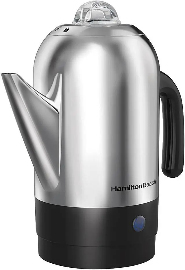 Main image of Hamilton Beach 40621R Stainless Steel 8 Cups Percolator