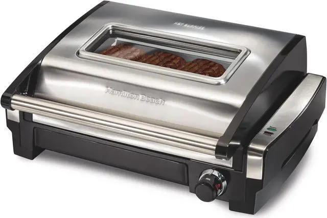 Alt view image 4 of 7 - Hamilton Beach 25361 Searing Grill with Lid Window