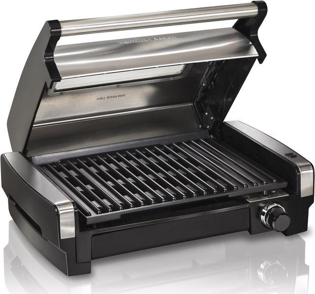 Hamilton Beach Searing Grill with Lid Viewing Window