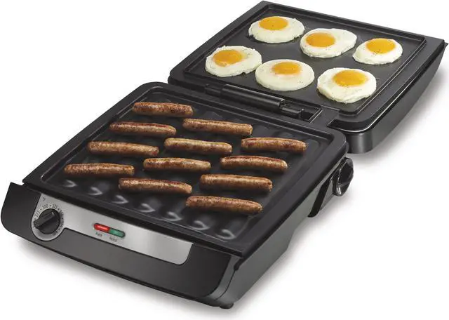 Alt view image 7 of 10 - Hamilton Beach 25600 3-in-1 MultiGrill