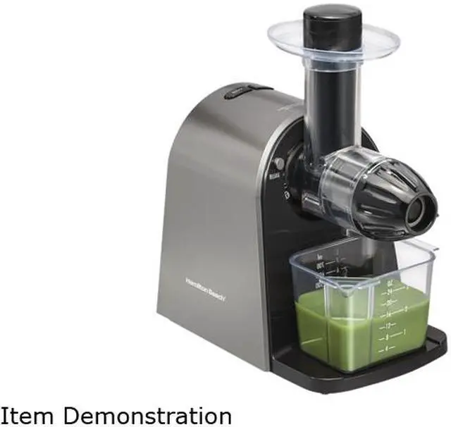 Alt view image 3 of 4 - Hamilton Beach 67950A Slow Juicer with Masticating Action