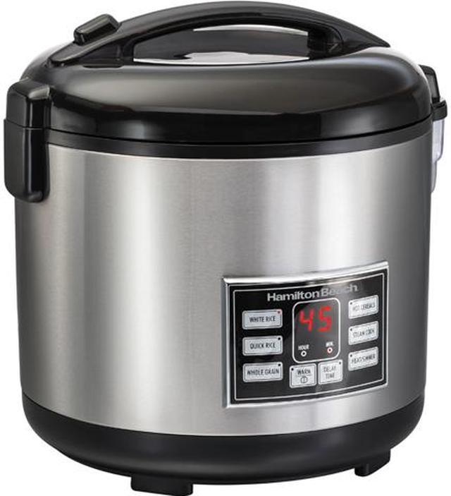 Hamilton Beach 37543 Brown 4-20 Cup Rice and Hot Cereal Cooker Rice Cookers  - Newegg.ca