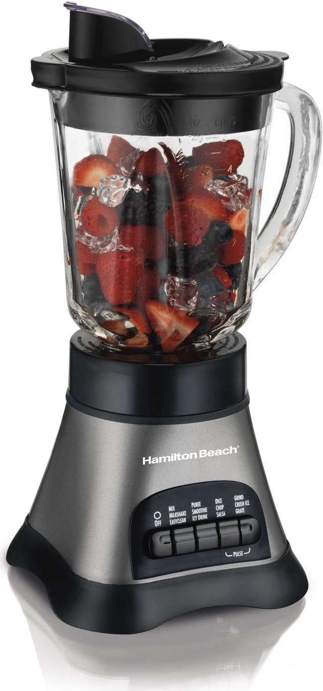 Dropship Hamilton Beach Wave Crusher Multi-Function Blender 40 Oz Glass Jar  Black, 58165 to Sell Online at a Lower Price