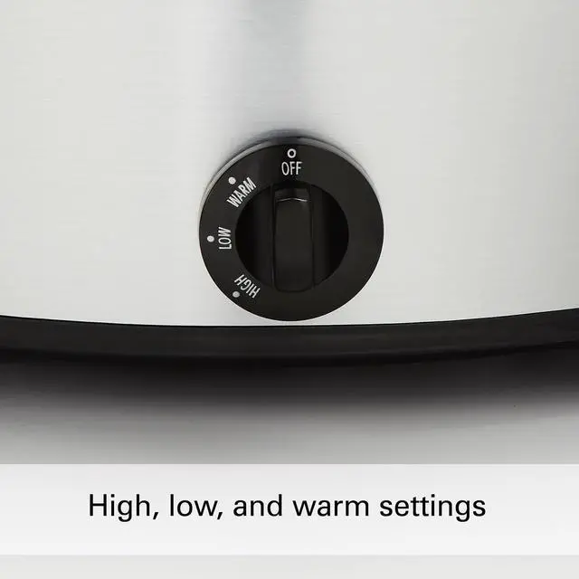 Alt view image 4 of 4 - Hamilton Beach 10 Quart Slow Cooker (33190FG)
