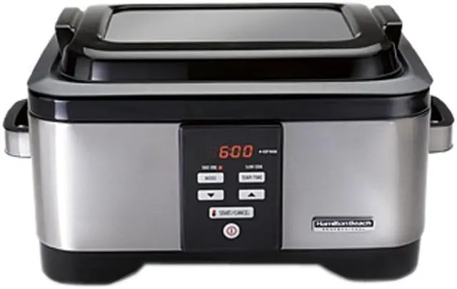 Main image of Hamilton Beach 33970 Professional Sous Vide and 6 Qt. Slow Cooker