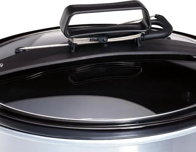 Alt view image 6 of 7 - Hamilton Beach 33867 6 Qt. Advanced Temp Tracker Slow Cooker