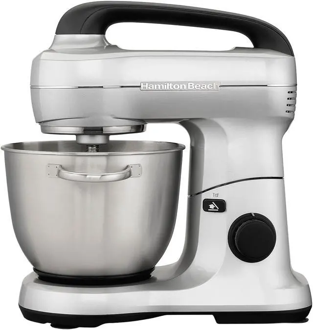 Alt view image 2 of 12 - Hamilton Beach 63392G 7 Speed Stand Mixer Silver