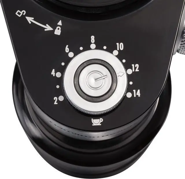 Alt view image 5 of 8 - Hamilton Beach Burr Coffee Grinder, 80385
