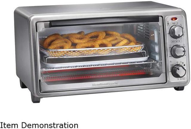 Hamilton Beach 31413 Stainless Steel Sure-Crisp Air Fryer Toaster Oven,  Stainless Steel 