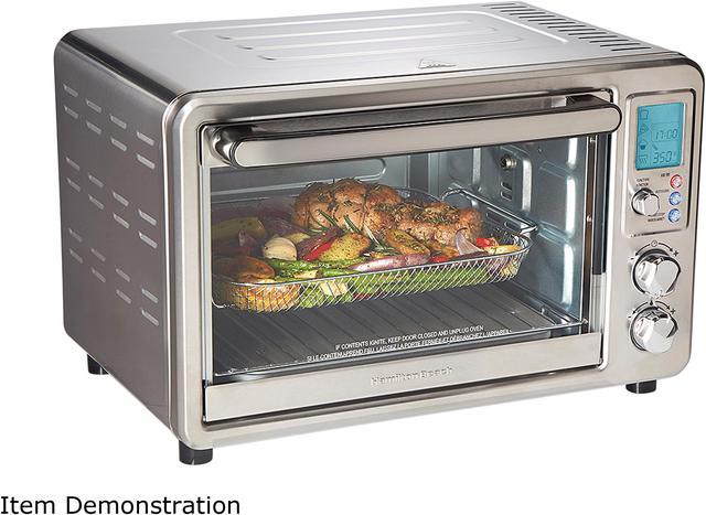  Hamilton Beach Sure-Crisp Digital Air Fryer Toaster Oven with  Rotisserie